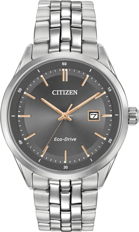 Citizen,Other 41mm,41mm,Stainless Steel,Grey,Quartz,BM7251,BM7251-53H