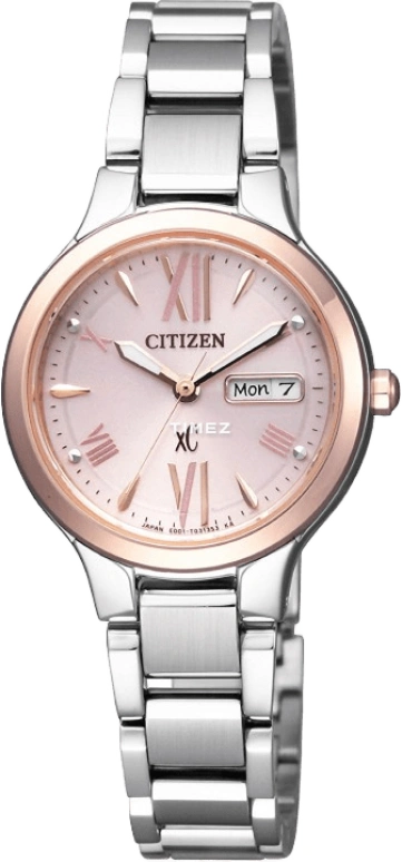 Citizen,Quartz 26.30mm,26.30mm,Stainless Steel,Pink,Quartz,EW3224,EW3224-53W