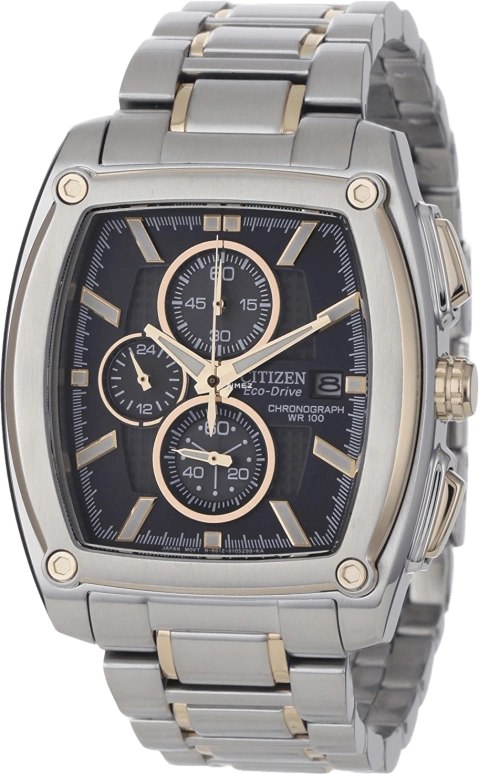 Citizen,Quartz 40mm,40mm,Stainless Steel,Grey,Quartz,CA0096,CA0096-54H