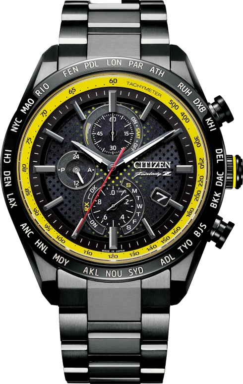 Citizen,Other 42mm,42mm,Titanium,Black,Quartz,AT8185,AT8185-89E