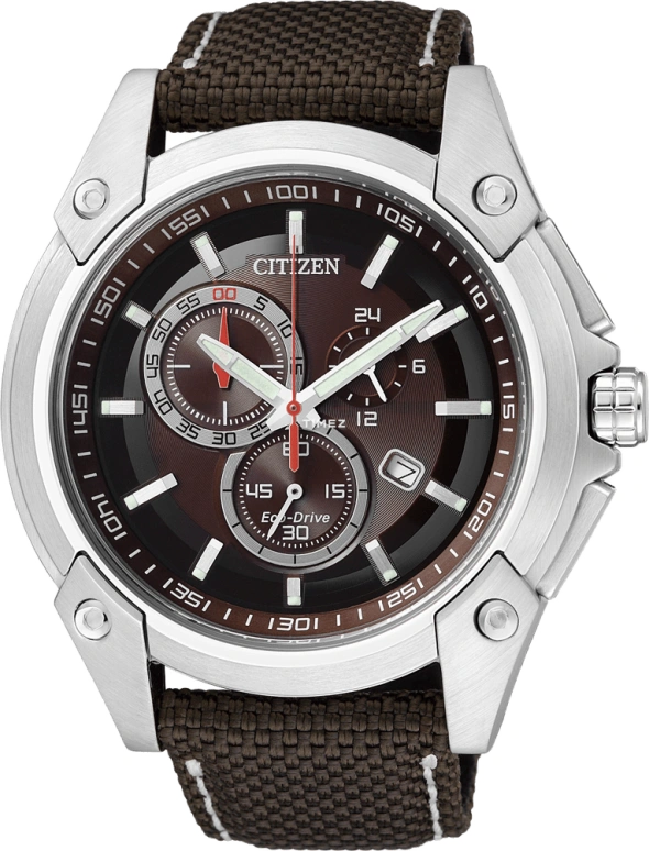 Citizen,Eco-Drive 43mm,43mm,Stainless Steel,Black,Quartz,In-house Caliber,Sapphire,Crystal Glass,AT0851,AT0851-23W