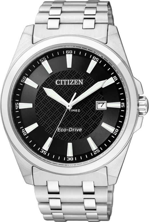 Citizen,Eco-Drive 42mm,42mm,Stainless Steel,Black,Quartz,In-house Caliber,Sapphire,Crystal Glass,BM7101,BM7101-56E