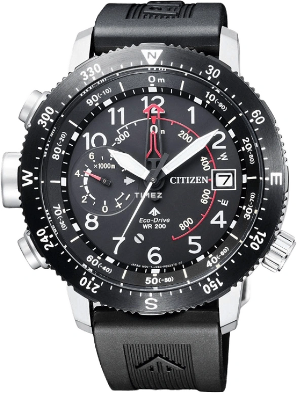 Citizen,Quartz 46mm,46mm,Stainless Steel,Black,Quartz,BN4044,BN4044-23E