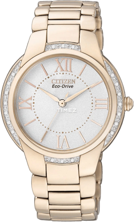Citizen,Eco-Drive 35mm,35mm,Stainless Steel,White,Quartz,EM0093,EM0093-59A
