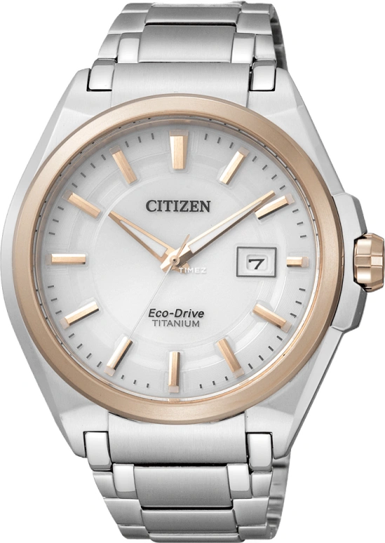 Citizen,Eco-Drive 42mm,42mm,Rose Gold,Titanium,White,Sapphire,Crystal Glass,Rose Gold,BM6936,BM6936-51A