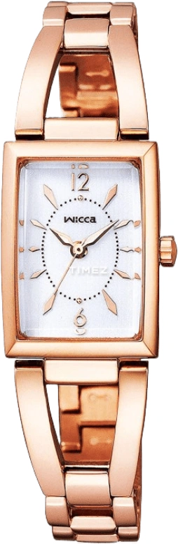 Citizen,Quartz 17.50mm,17.50mm,Stainless Steel,White,Quartz,KF7,KF7-562-11