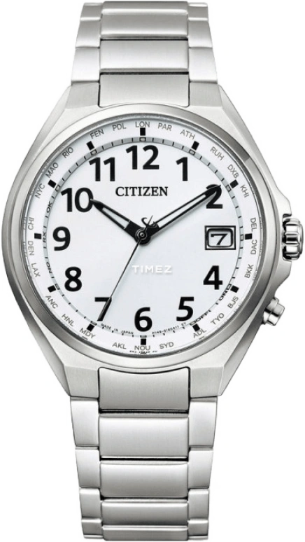 Citizen,Quartz 38mm,38mm,Titanium,White,Quartz,CB1120,CB1120-50B