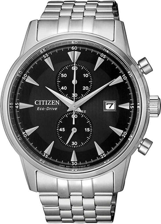 Citizen,Eco-Drive 43mm,43mm,Stainless Steel,Black,Quartz,In-house Caliber,Sapphire,Crystal Glass,CA7001,CA7001-87E