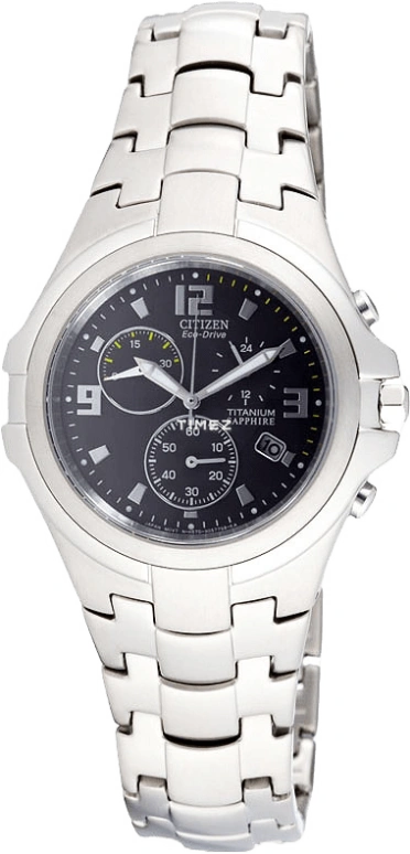 Citizen,Eco-Drive 40mm,40mm,Titanium,Black,Quartz,AT1100,AT1100-55F