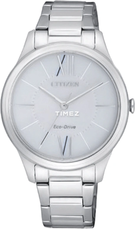 Citizen,Other 34mm,34mm,Stainless Steel,White,Quartz,EM0410,EM0410-58A