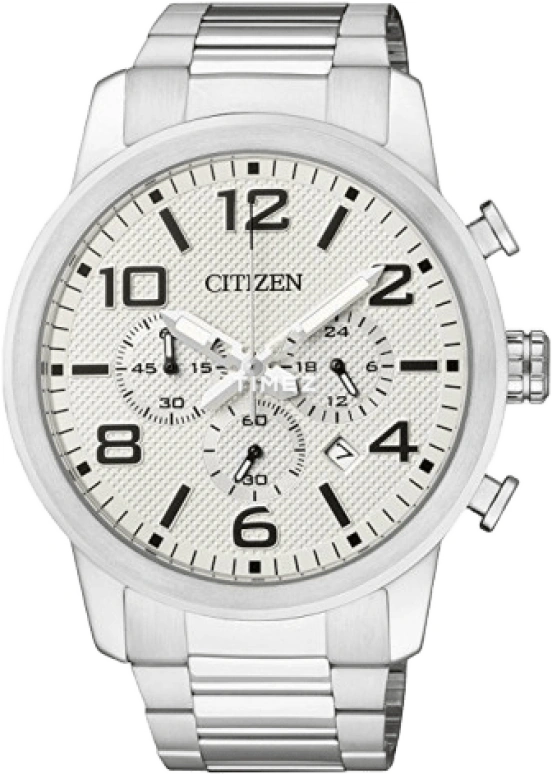 Citizen,Quartz 43mm,43mm,Stainless Steel,White,Quartz,AN8051,AN8051-58A
