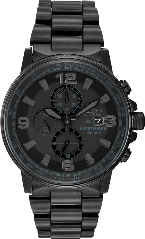 Citizen,Eco-Drive 42mm,42mm,Stainless Steel,Black,Quartz,In-house Caliber,Sapphire,Crystal Glass,CA0295,CA0295-58E