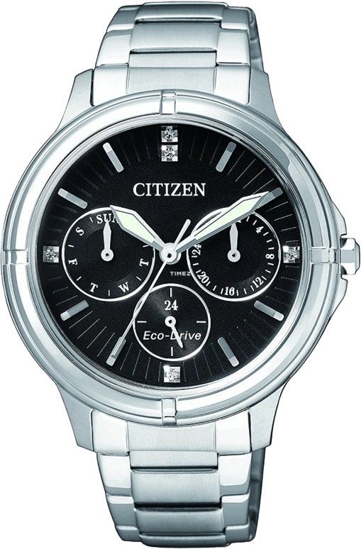 Citizen,Other 38mm,38mm,Stainless Steel,Black,Quartz,FD2030,FD2030-51E