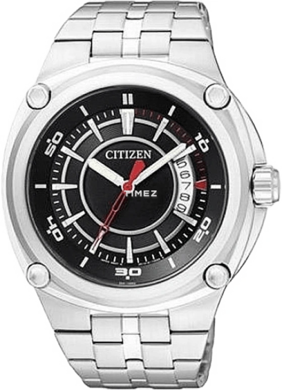 Citizen,Quartz 47mm,47mm,Stainless Steel,Black,Quartz,BK2530,BK2530-50E