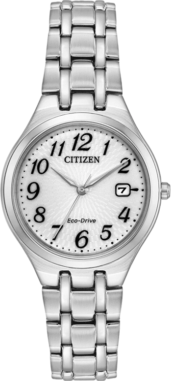 Citizen,Quartz 28mm,28mm,Stainless Steel,White,Quartz,EW2480,EW2480-59A