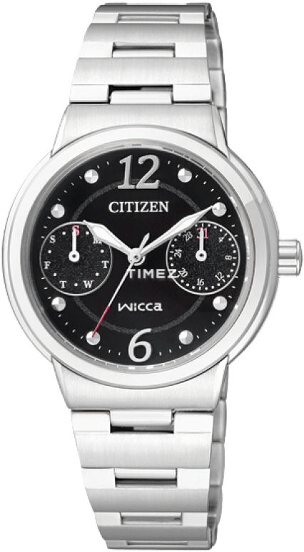 Citizen,Eco-Drive 31mm,31mm,Stainless Steel,Black,Sapphire,Crystal Glass,FD1021,FD1021-57E