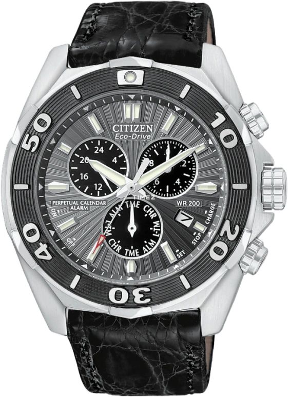 Citizen,Eco-Drive 43mm,43mm,Stainless Steel,Grey,Quartz,BL5440,BL5440-07H