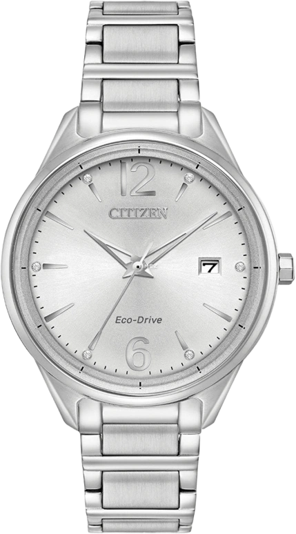 Citizen,Quartz 37mm,37mm,Stainless Steel,Silver,Quartz,FE6100,FE6100-59A