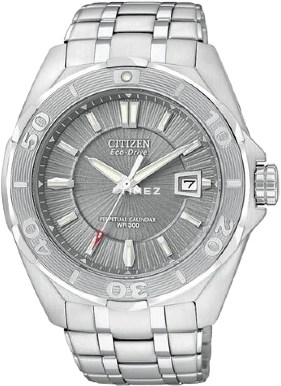 Citizen,Other 43mm,43mm,Stainless Steel,Grey,Quartz,BL1251,BL1251-52H