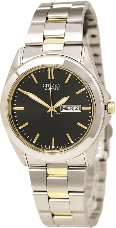 Citizen,Quartz 39mm,39mm,Stainless Steel,Black,Quartz,BF0584,BF0584-56E
