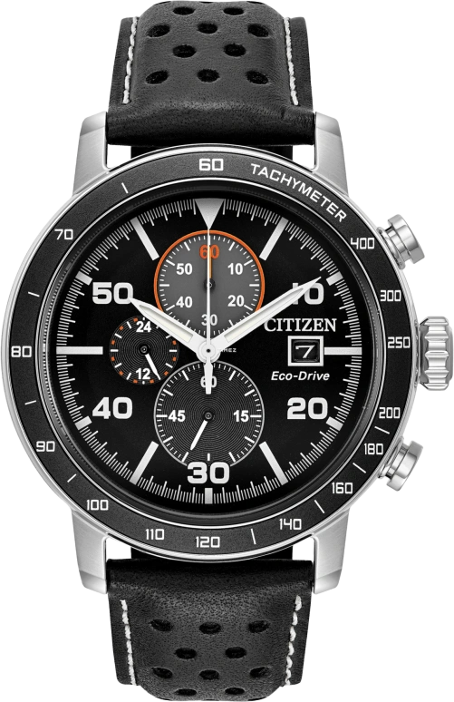 Citizen,Eco-Drive 44mm,44mm,Stainless Steel,Black,Quartz,In-house Caliber,Crystal Glass,CA0649,CA0649-14E