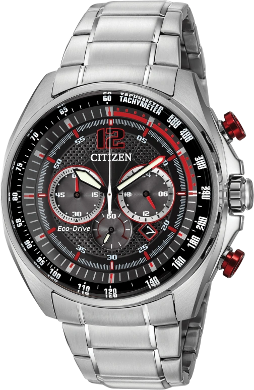 Citizen,Other 45mm,45mm,Stainless Steel,Black,Quartz,CA4190,CA4190-54E