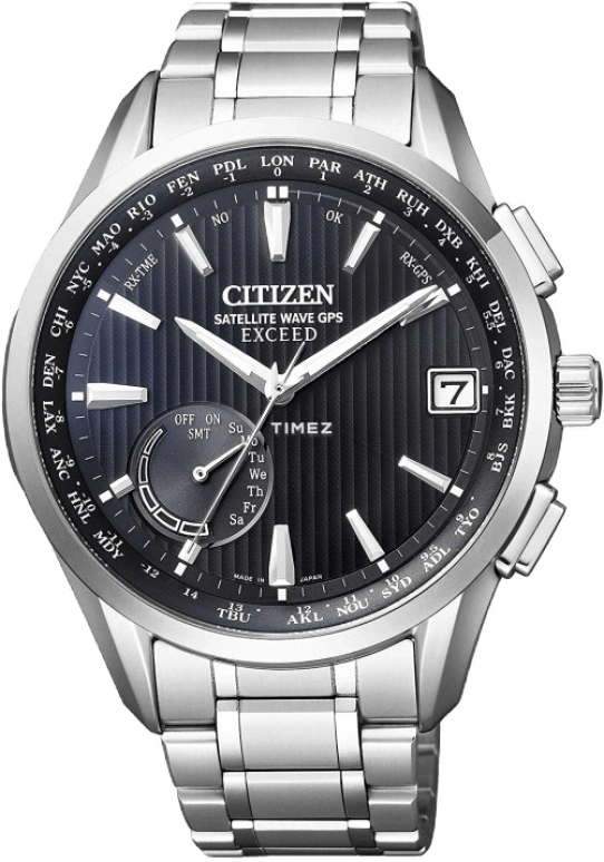 Citizen,Quartz 43.30mm,43.30mm,Titanium,Black,Quartz,CC3050,CC3050-56F