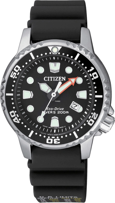 Citizen,ProMaster 34mm,34mm,Stainless Steel,Black,In-house Caliber,Sapphire,Crystal Glass,EP6050,EP6050-17E