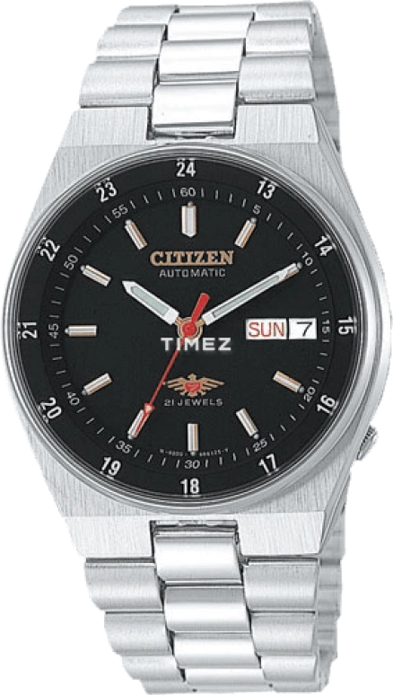Citizen,Other 36mm,36mm,Stainless Steel,Black,Hardlex,Crystal Glass,NH6350,NH6350-50EB