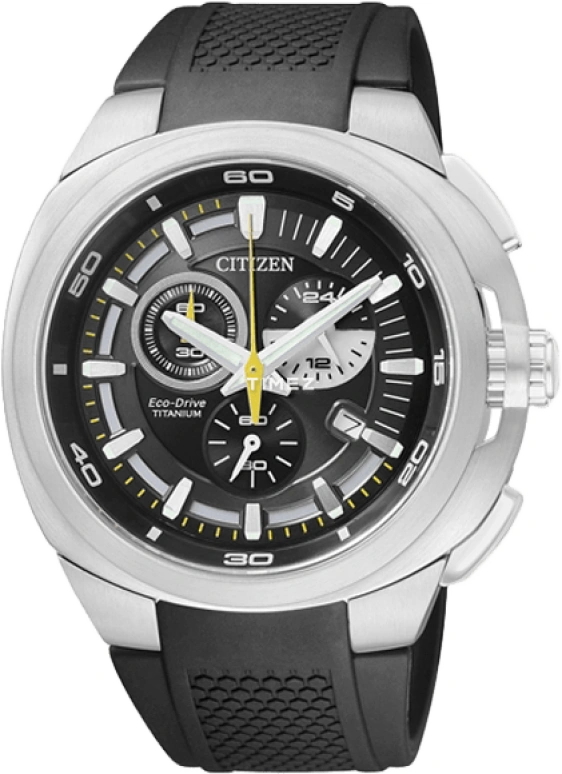 Citizen,Eco-Drive 46mm,46mm,Titanium,Black,Quartz,AT2025,AT2025-02E