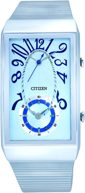 Citizen,Other 45x26mm,45x26mm,Stainless Steel,White,Quartz,In-house Caliber,Hardlex,Crystal Glass,EX0260,EX0260-50L