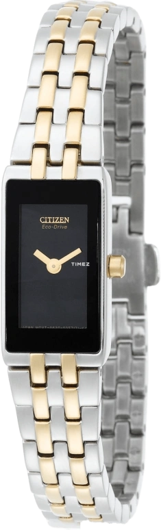 Citizen,Eco-Drive 14mm,14mm,Stainless Steel,Black,Quartz,EG2704,EG2704-57E