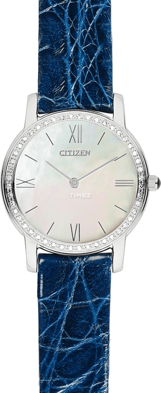 Citizen,Other 28mm,28mm,Stainless Steel,White,Quartz,EG3200,EG3200-04D