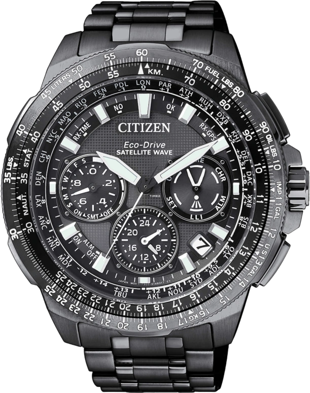 Citizen,Eco-Drive 47mm,47mm,Titanium,Black,Quartz,In-house Caliber,Sapphire,Crystal Glass,CC9025,CC9025-51E