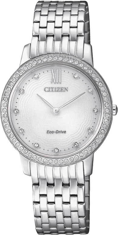 Citizen,Other 30mm,30mm,Stainless Steel,White,Quartz,EX1480,EX1480-82A