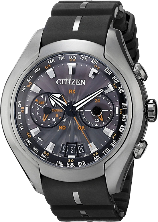 Citizen,Eco-Drive 49mm,49mm,Titanium,Black,Sapphire,CC1075,CC1075-05E