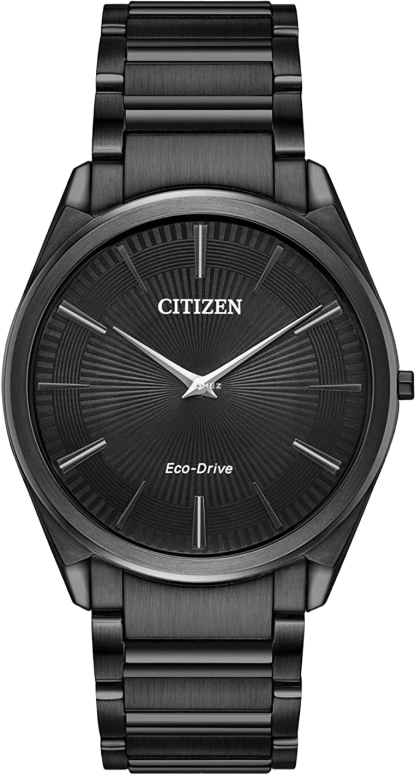 Citizen,Other 38mm,38mm,Stainless Steel,Black,Quartz,AR3075,AR3075-51E