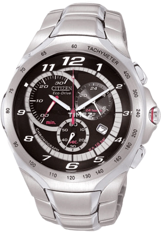Citizen,Eco-Drive 42mm,42mm,Stainless Steel,Black,Sapphire,Crystal Glass,Closed,AT1091,AT1091-54F