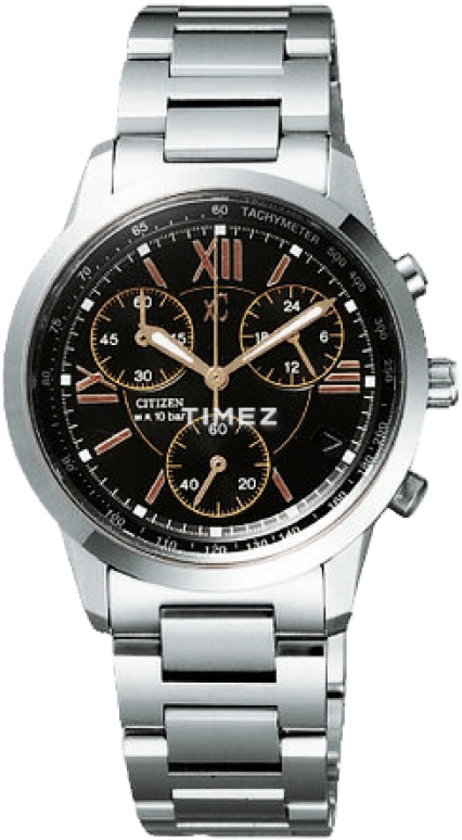 Citizen,Quartz ,Stainless Steel,Black,Sapphire,ct,FA0000,FA0000-51E