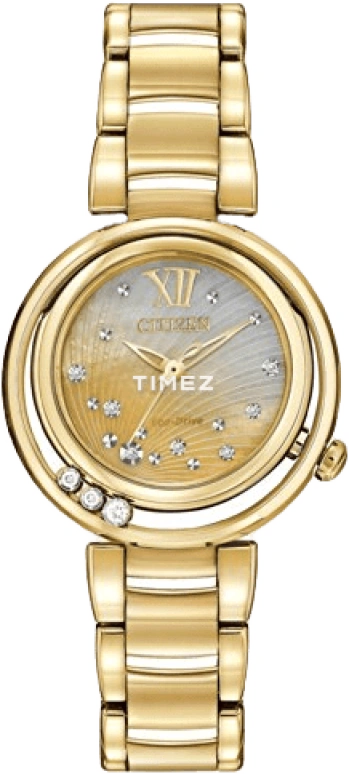 Citizen,Quartz 30mm,30mm,Stainless Steel,Quartz,EM0322,EM0322-53Y