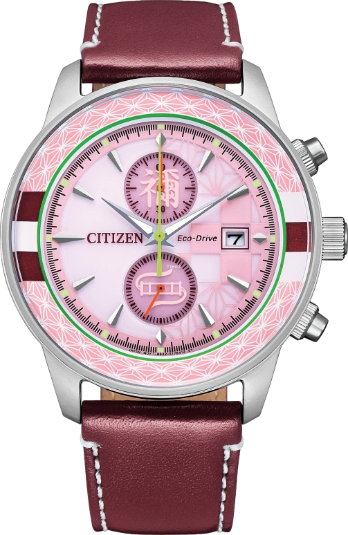 Citizen,Eco-Drive 44mm,44mm,Stainless Steel,Pink,Quartz,In-house Caliber,Crystal Glass,CA7080,CA7080-21X