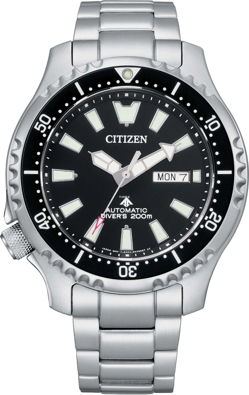 Citizen,Other 44mm,44mm,Stainless Steel,Black,In-house Caliber,Sapphire,Crystal Glass,NY0130,NY0130-83EB