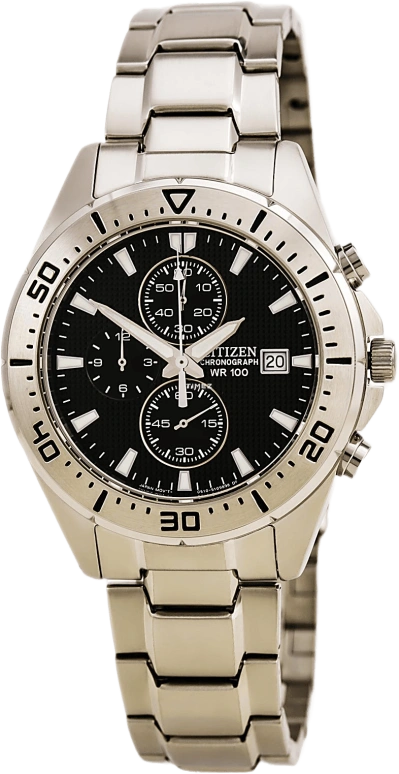 Citizen,Quartz 41mm,41mm,Stainless Steel,Black,Quartz,AN3460,AN3460-56E