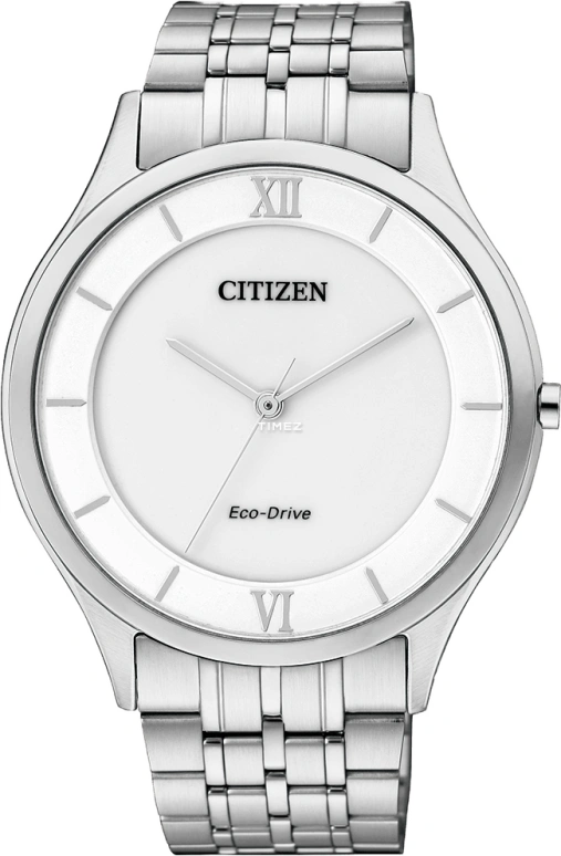 Citizen,Eco-Drive 40mm,40mm,Stainless Steel,White,Sapphire,Crystal Glass,AR0070,AR0070-51A