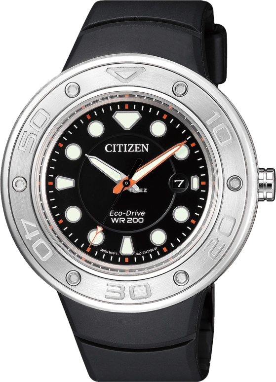 Citizen,Eco-Drive 46.20mm,46.20mm,Stainless Steel,Black,Quartz,In-house Caliber,Sapphire,Crystal Glass,AW1531,AW1531-89E