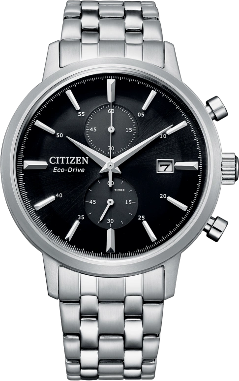 Citizen,Eco-Drive 42mm,42mm,Stainless Steel,Black,Quartz,CA7060,CA7060-88E