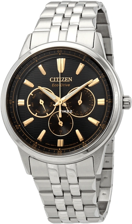 Citizen,Other 44mm,44mm,Stainless Steel,Black,Quartz,BU2070,BU2070-55E