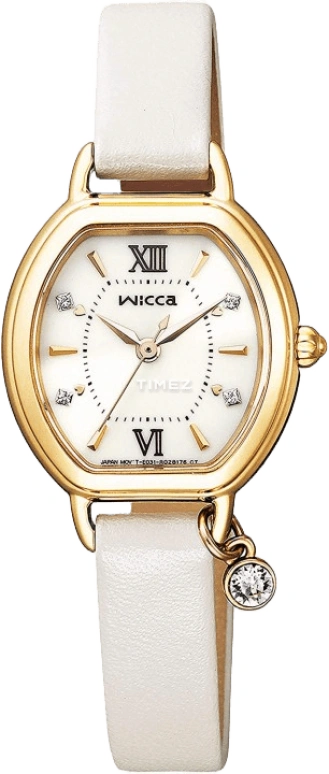 Citizen,Quartz 23.50mm,23.50mm,Stainless Steel,Cream,Quartz,KP2,KP2-523-90