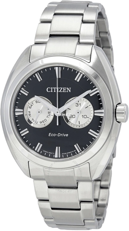 Citizen,Other 44mm,44mm,Stainless Steel,Black,Quartz,BU4010,BU4010-56E