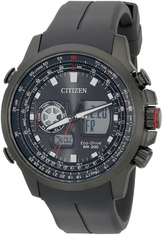 Citizen,ProMaster 47mm,47mm,Stainless Steel,Black,Quartz,JZ1065,JZ1065-05E